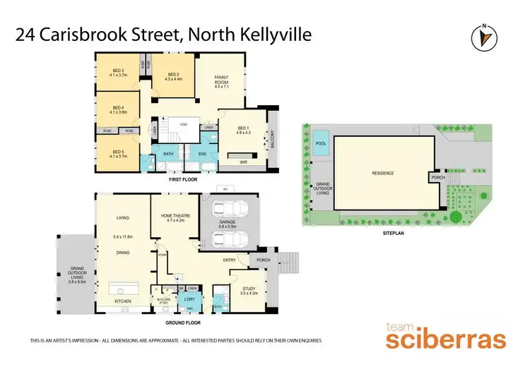 Floorplan of Homely house listing, 24 Carisbrook Street, North Kellyville NSW 2155