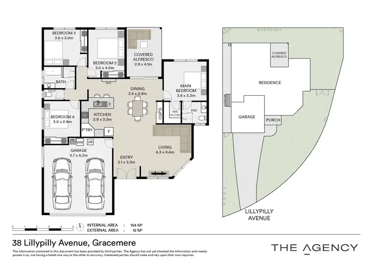 Floorplan of Homely house listing, 38 Lillypilly Avenue, Gracemere QLD 4702