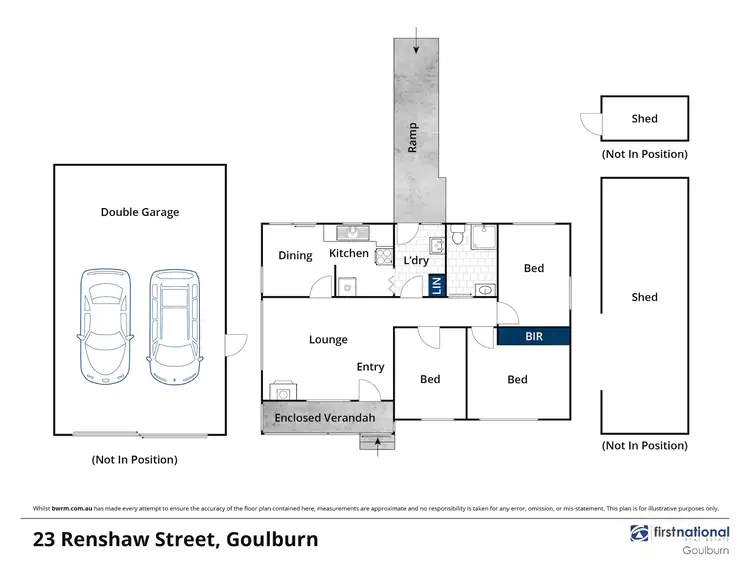 Floorplan of Homely house listing, 23 Renshaw Street, Goulburn NSW 2580