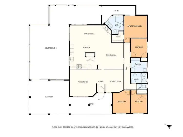 Floorplan of Homely house listing, 6 Yorrell Place, Halls Head WA 6210