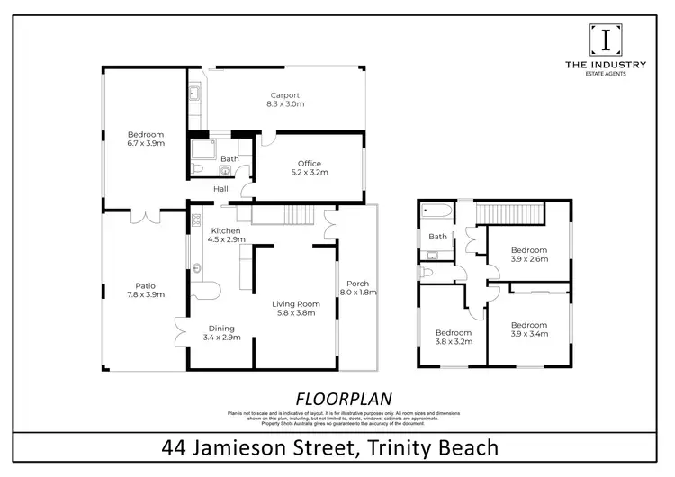Floorplan of Homely house listing, 44 Jamieson Street, Trinity Beach QLD 4879