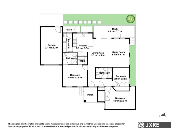 Floorplan of Homely unit listing, 2/454 Clayton Road, Clayton South VIC 3169