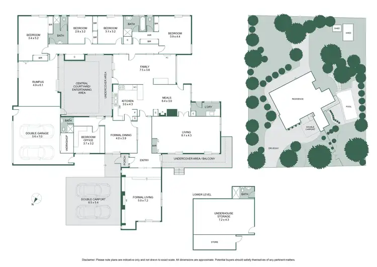Floorplan of Homely house listing, 8 Nambour Road, Templestowe VIC 3106