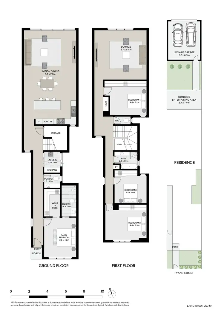 Floorplan of Homely townhouse listing, 25a Fyans Street, South Geelong VIC 3220