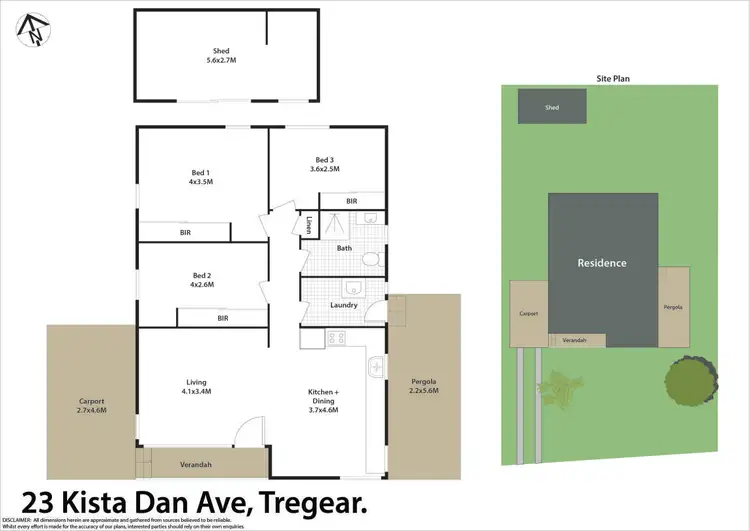 Floorplan of Homely house listing, 23 Kista Dan Avenue, Tregear NSW 2770