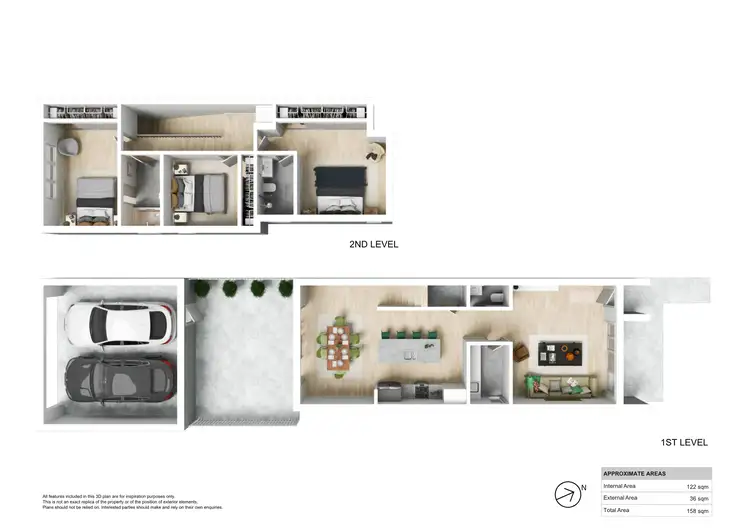 Floorplan of Homely townhouse listing, 17 Butterworth Street, Cameron Park NSW 2285