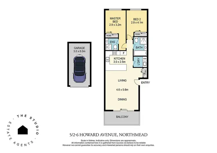 Floorplan of Homely unit listing, 5/2-6 Howard Avenue, Northmead NSW 2152