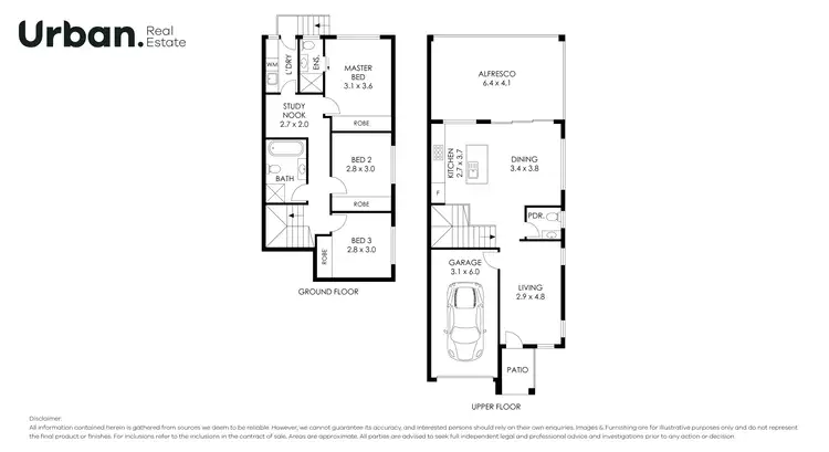 Floorplan of Homely townhouse listing, 2/29 Candelo Place, Tullimbar NSW 2527