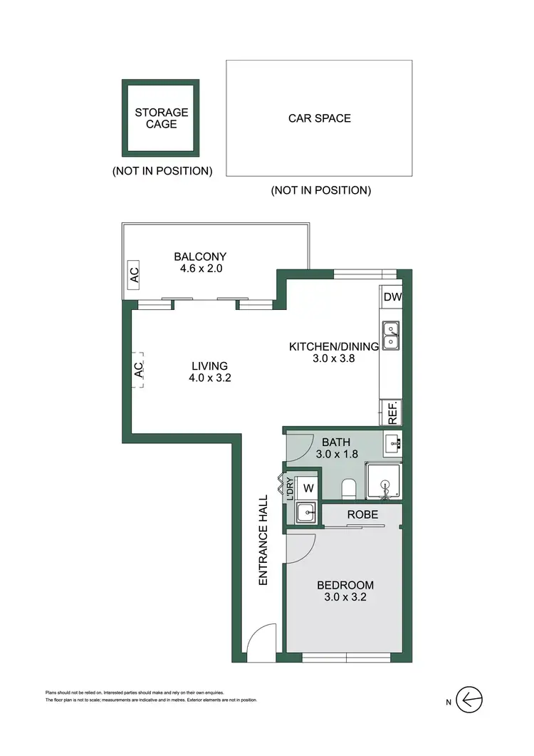 Floorplan of Homely unit listing, 103/2 Wattle Place, Mccrae VIC 3938