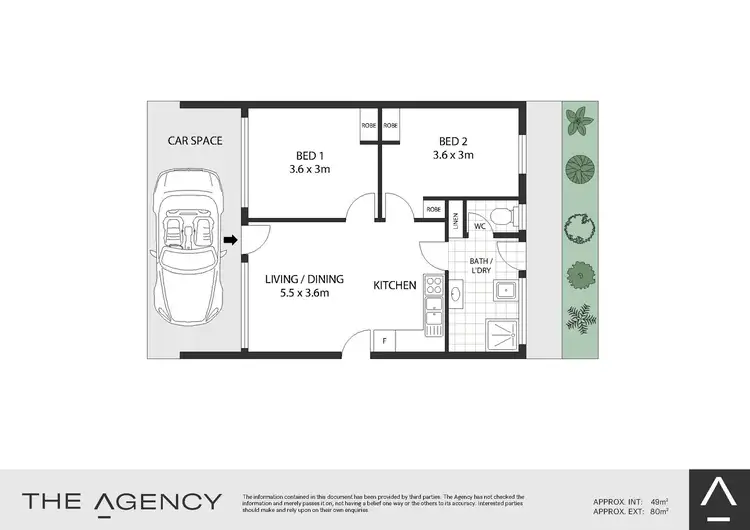 Floorplan of Homely unit listing, 3/17 Prince Street, Coffs Harbour NSW 2450