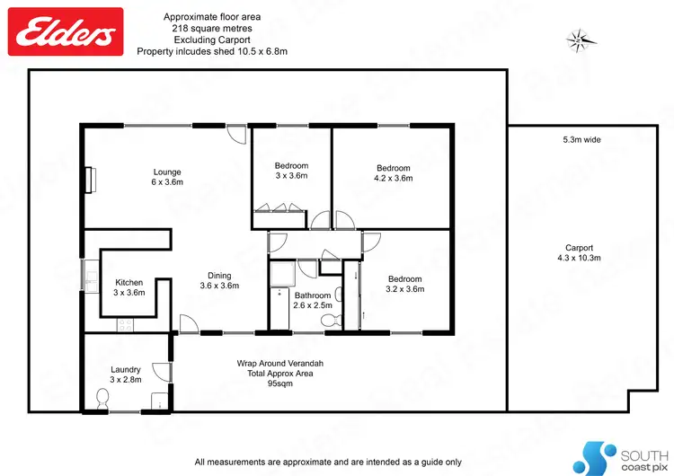 Floorplan of Homely house listing, 269 Francis Street, Moruya NSW 2537