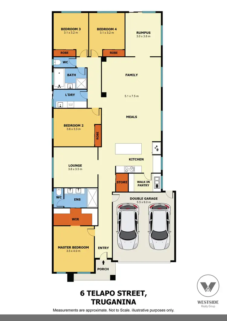 Floorplan of Homely house listing, 6 Tekapo Street, Truganina VIC 3029