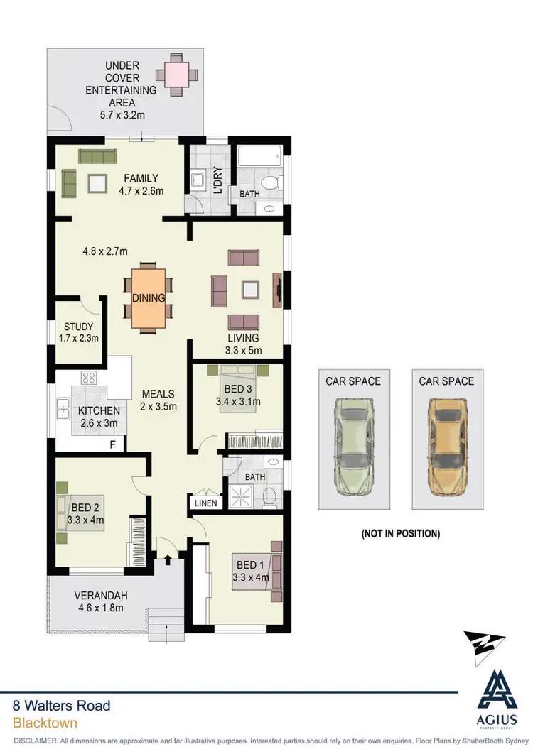 Floorplan of Homely house listing, 8 Walters Road, Blacktown NSW 2148