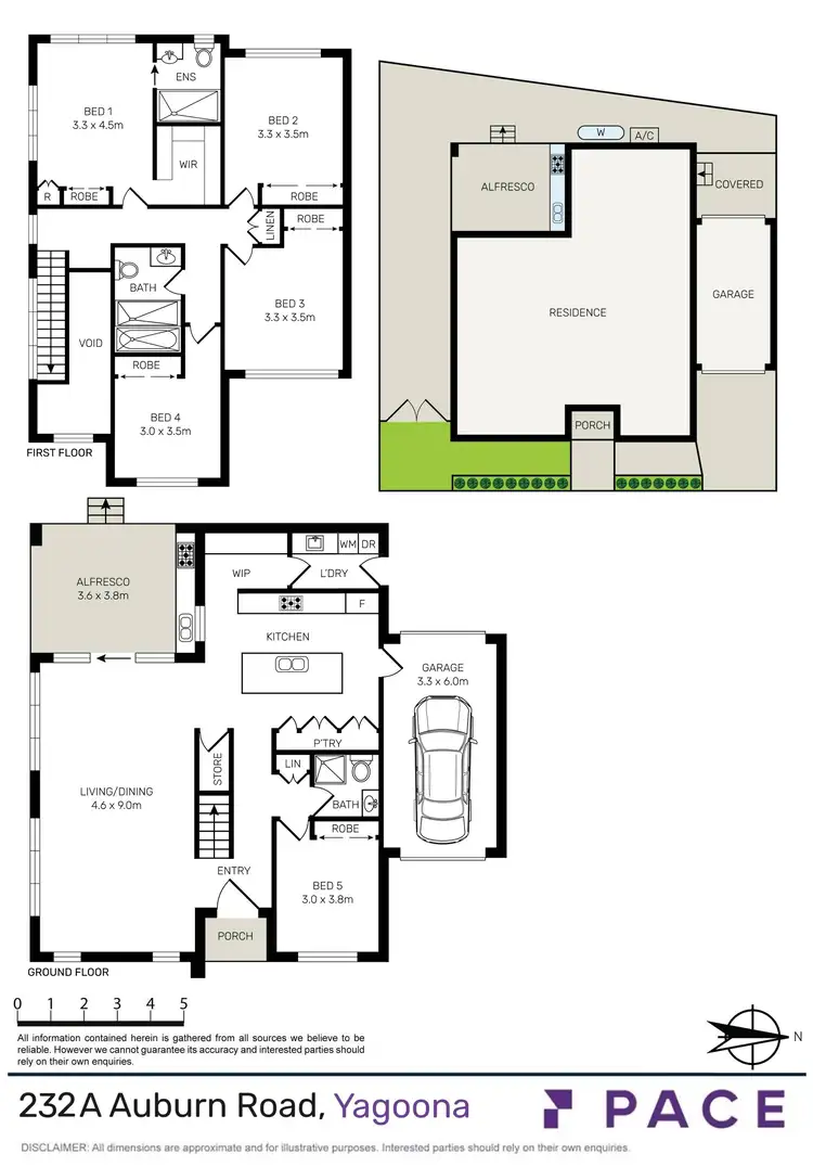 Floorplan of Homely semi-detached listing, 232A Auburn Road, Yagoona NSW 2199
