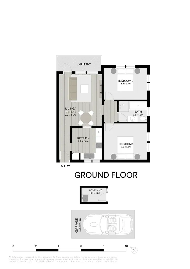 Floorplan of Homely apartment listing, 2/17 Mason Street, North Parramatta NSW 2151