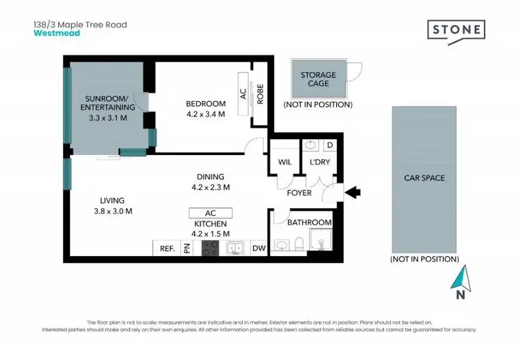 Floorplan of Homely apartment listing, 138/3 Maple Tree Road, Westmead NSW 2145