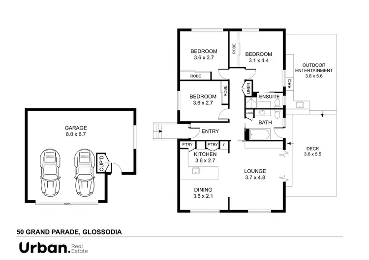 Floorplan of Homely house listing, 50 Grand Parade, Glossodia NSW 2756