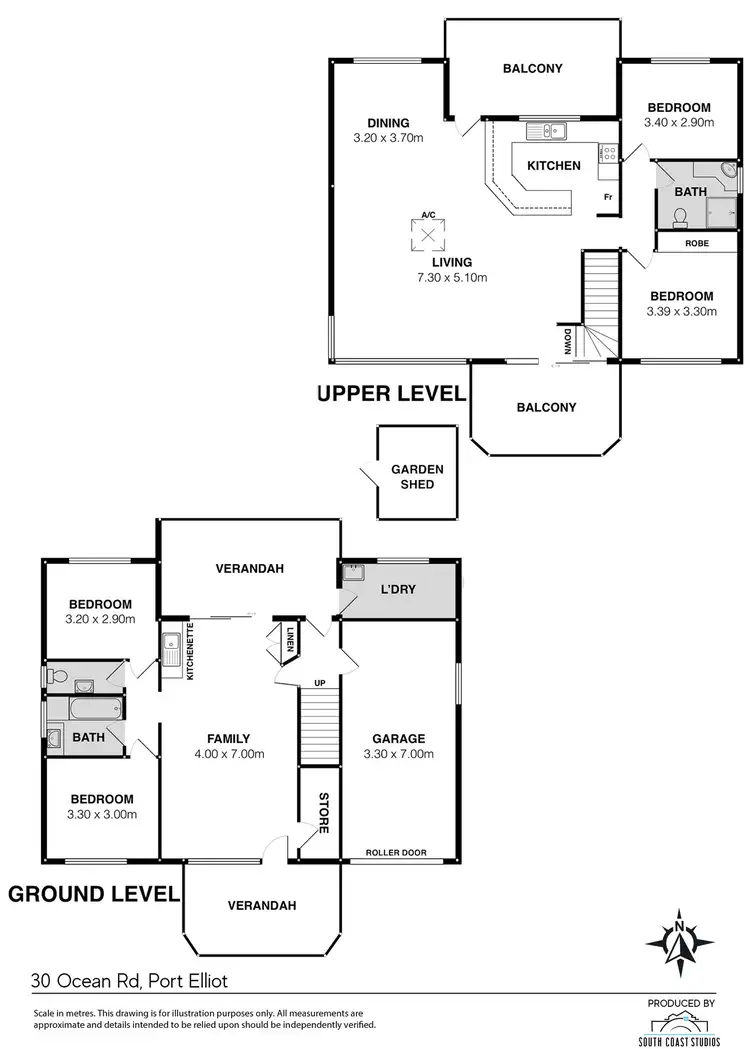 Floorplan of Homely house listing, 30 Ocean Road, Port Elliot SA 5212