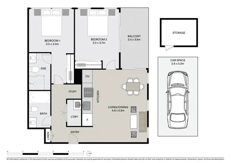 Floorplan of Homely apartment listing, 720K/2 Morton Street, Parramatta NSW 2150