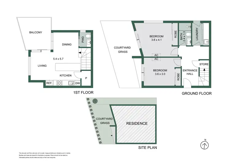 Floorplan of Homely unit listing, 1/437 Main Street, Mordialloc VIC 3195