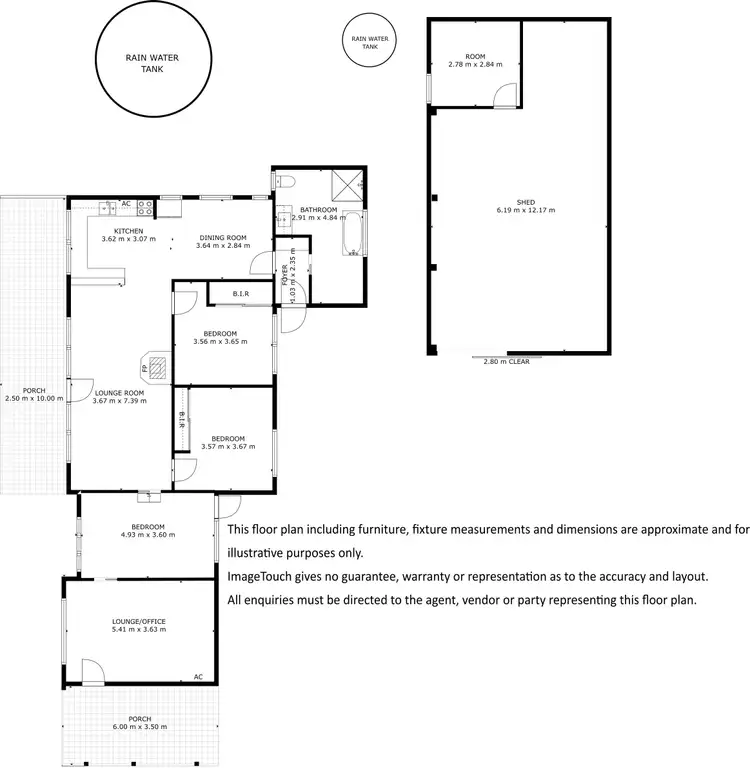 Floorplan of Homely house listing, 10 Hill Place, Port Lincoln SA 5606