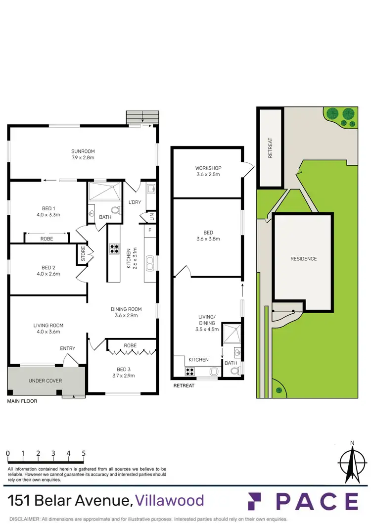Floorplan of Homely house listing, 151 Belar Avenue, Villawood NSW 2163