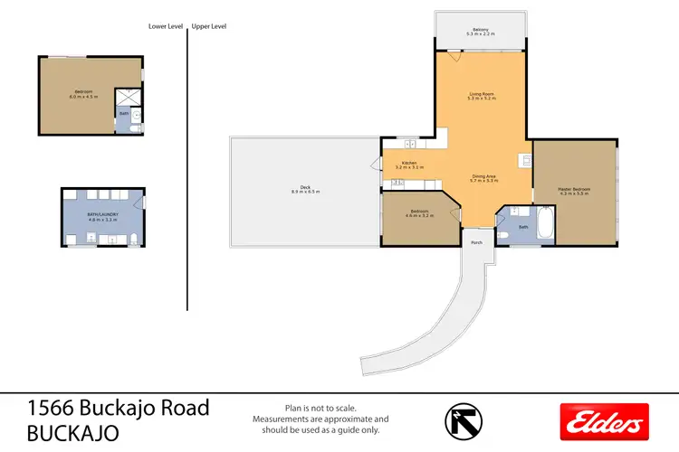 Floorplan of Homely rural property listing, 1556 Buckajo Road, Buckajo NSW 2550