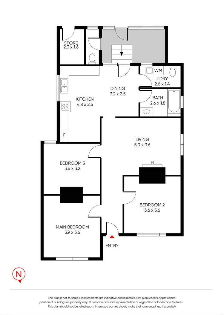 Floorplan of Homely house listing, 100 Darebin Road, Northcote VIC 3070