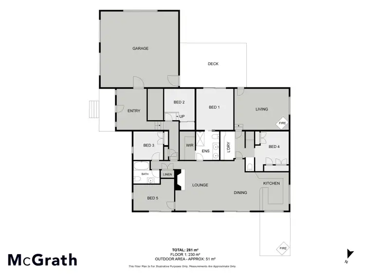 Floorplan of Homely rural property listing, 1393 Numeralla Road, Cooma NSW 2630