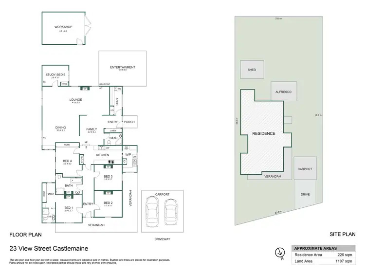 Floorplan of Homely house listing, 23 View Street, Castlemaine VIC 3450