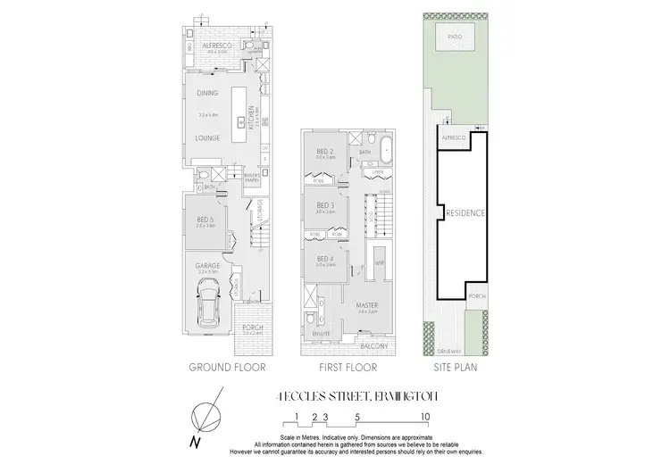 Floorplan of Homely semi-detached listing, 4 Eccles Street, Ermington NSW 2115