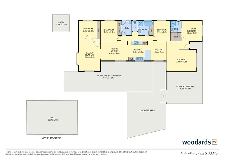 Floorplan of Homely house listing, 4 Yale Court, Sunbury VIC 3429