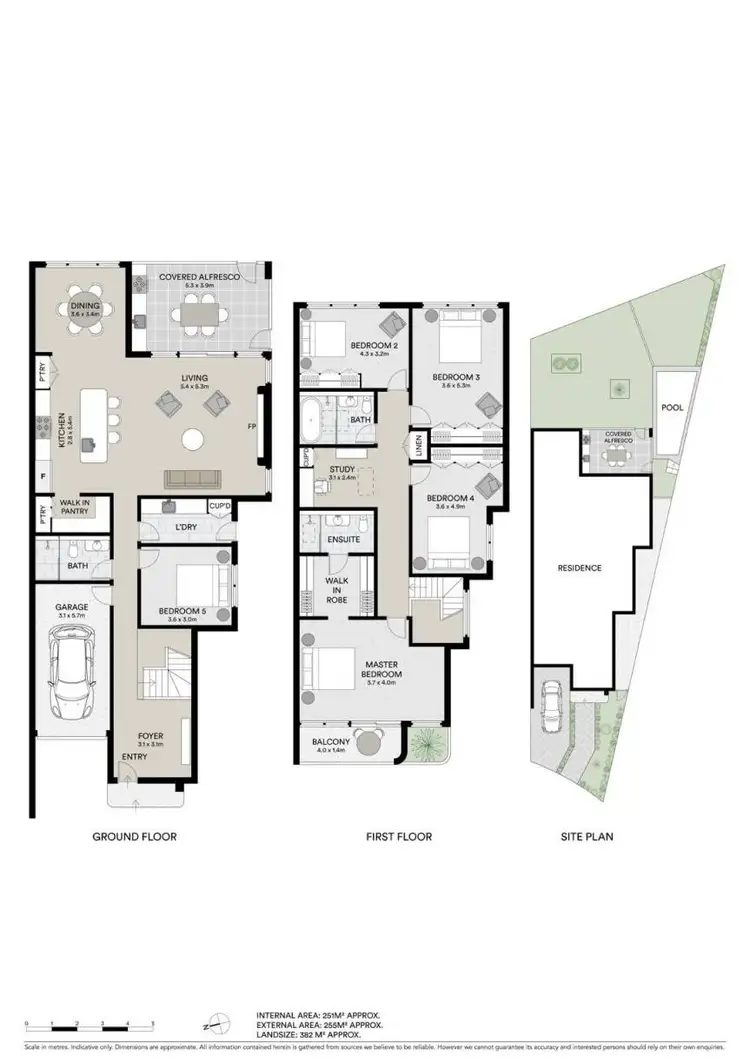 Floorplan of Homely semi-detached listing, 15 Olive Crescent, Peakhurst NSW 2210