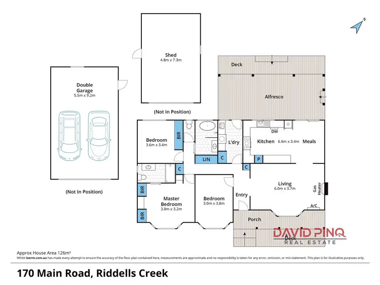 Floorplan of Homely house listing, 170 Main Road, Riddells Creek VIC 3431