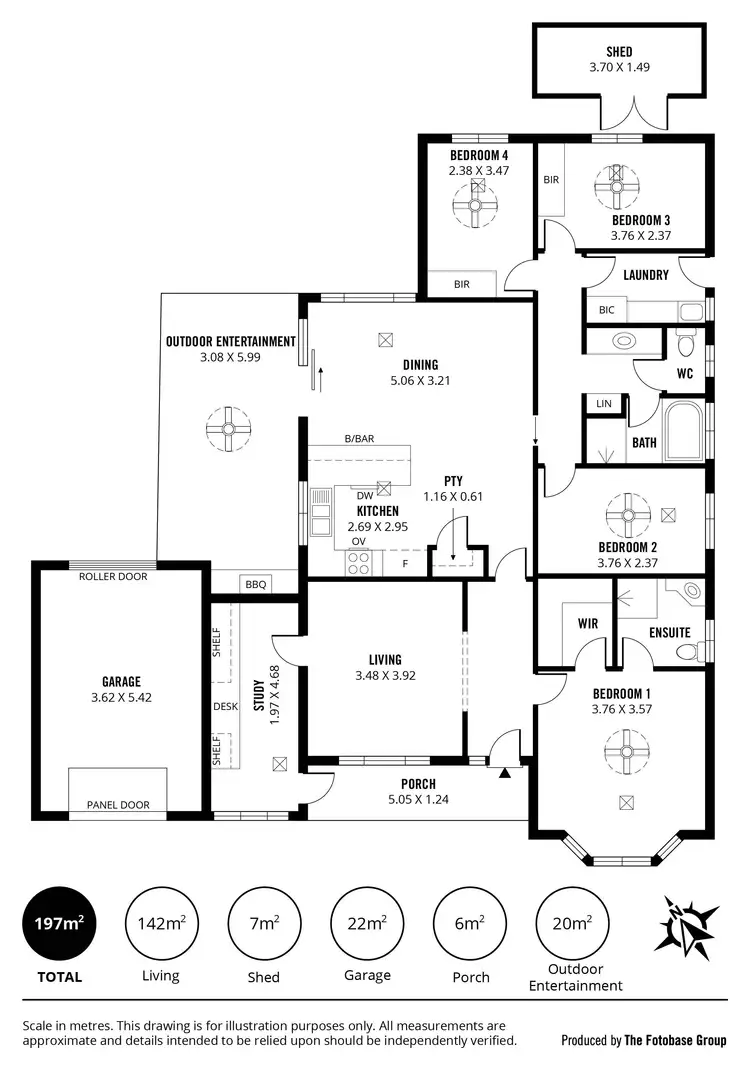 Floorplan of Homely house listing, 9 Brennan Close, Evanston South SA 5116