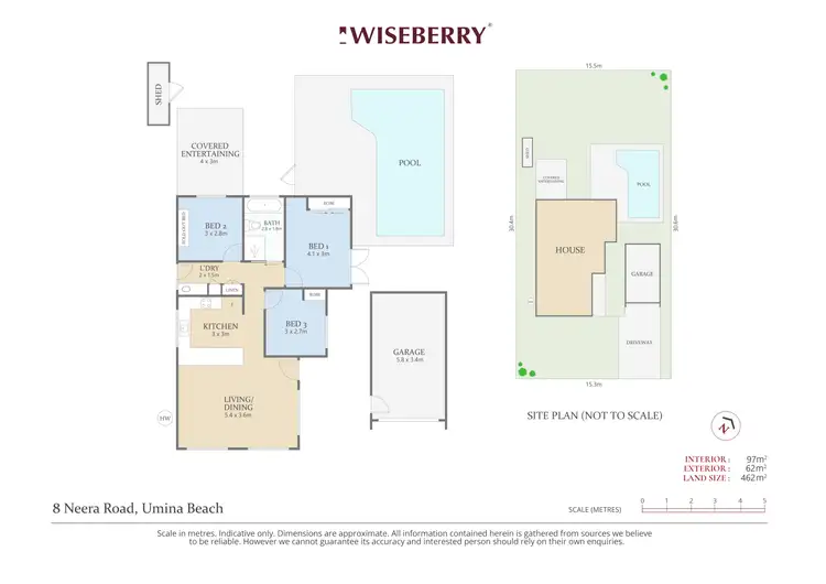 Floorplan of Homely house listing, 8 Neera Road, Umina Beach NSW 2257