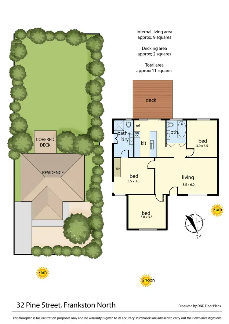 Floorplan of Homely house listing, 32 Pine Street, Frankston North VIC 3200