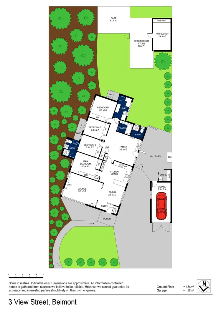 Floorplan of Homely house listing, 3 View Street, Belmont VIC 3216