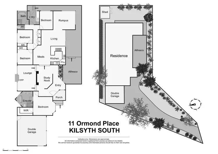 Floorplan of Homely house listing, 11 Ormond Place, Kilsyth South VIC 3137