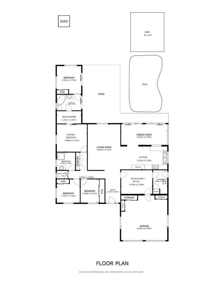 Floorplan of Homely house listing, 54 Irene Street, Mooroobool QLD 4870