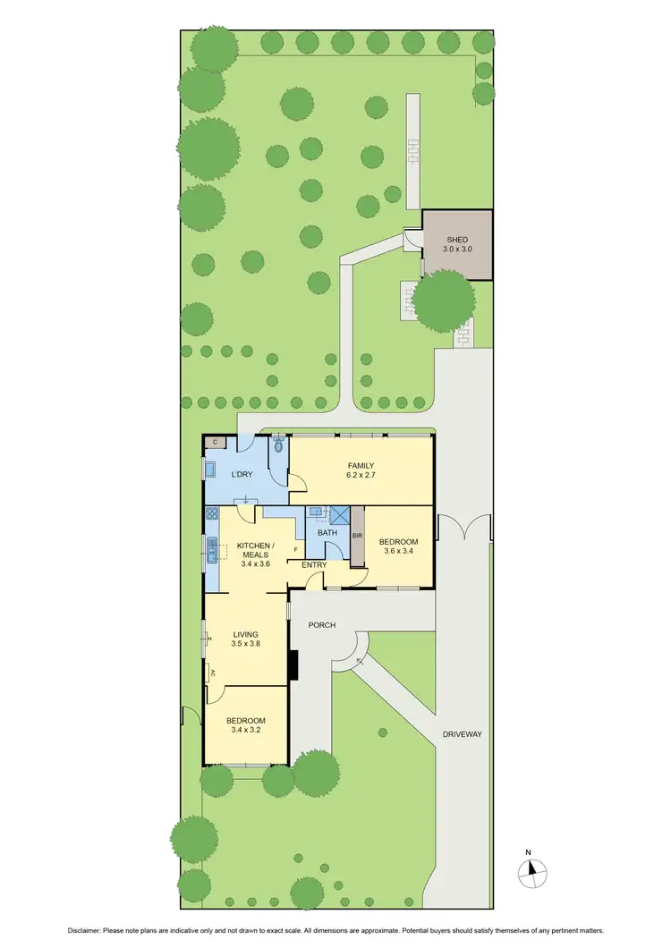 Floorplan of Homely house listing, 4 Heather Avenue, Pascoe Vale VIC 3044