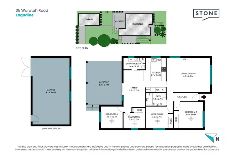 Floorplan of Homely house listing, 35 Waratah Road, Engadine NSW 2233