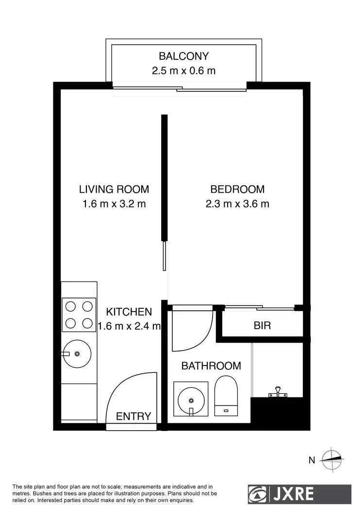 Floorplan of Homely apartment listing, 103/903 Dandenong Road Service Road, Malvern East VIC 3145