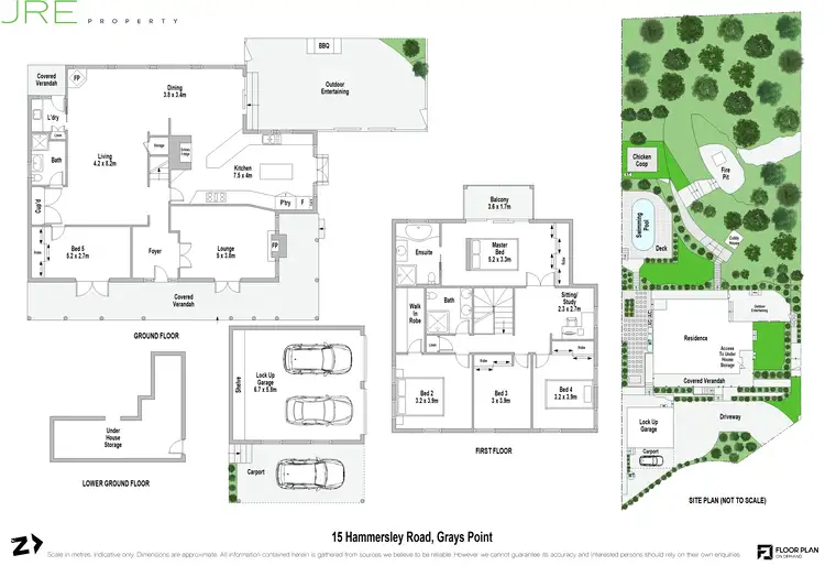 Floorplan of Homely house listing, 15 Hammersley Road, Grays Point NSW 2232