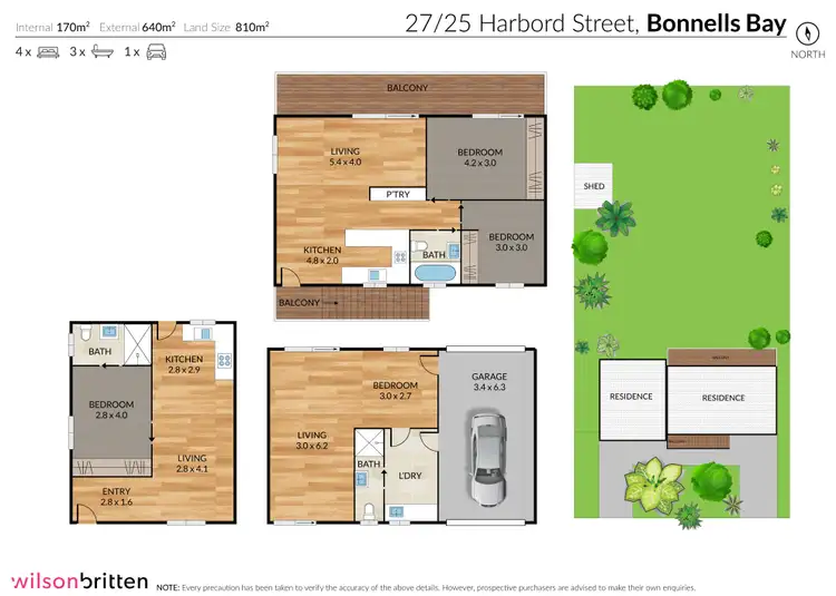 Floorplan of Homely house listing, 25 & 27 Harbord Street, Bonnells Bay NSW 2264