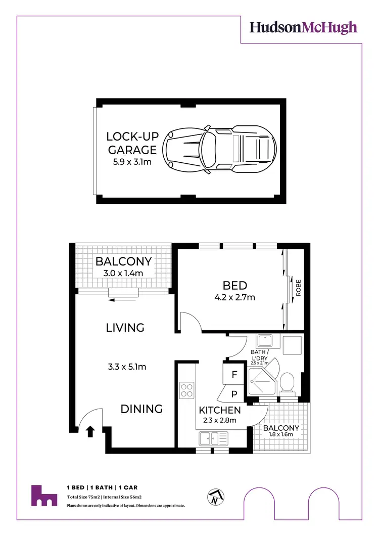 Floorplan of Homely apartment listing, 9/18 Leichhardt Street, Leichhardt NSW 2040