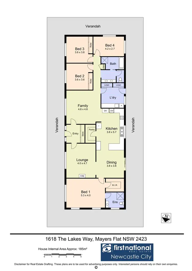 Floorplan of Homely rural property listing, 1618 The Lakes Way, Mayers Flat NSW 2423