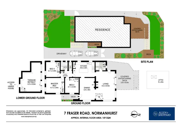 Floorplan of Homely house listing, 7 Fraser Road, Normanhurst NSW 2076