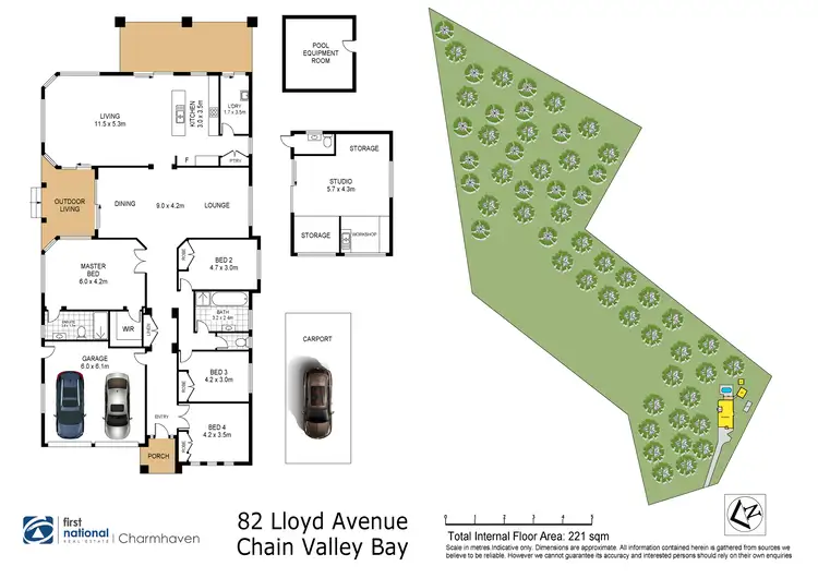 Floorplan of Homely house listing, 82 Lloyd Avenue, Chain Valley Bay NSW 2259