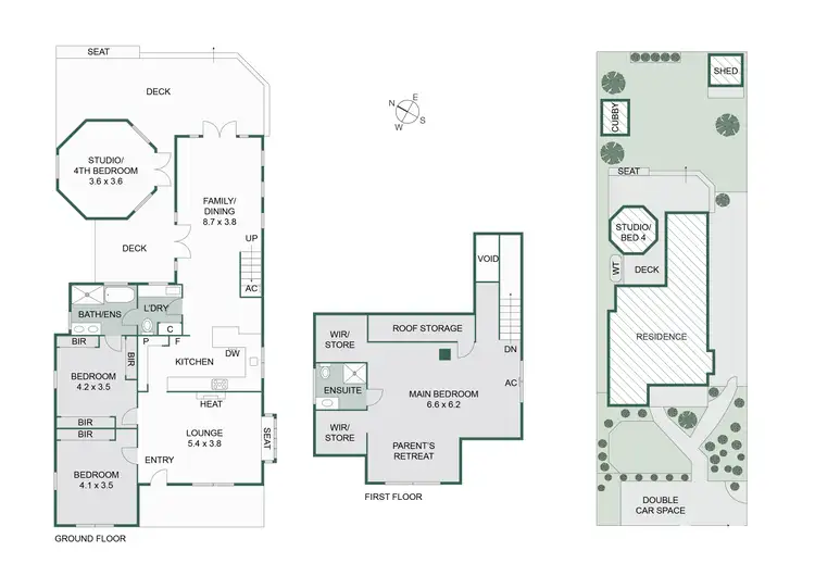 Floorplan of Homely house listing, 73 Station Street, Aspendale VIC 3195